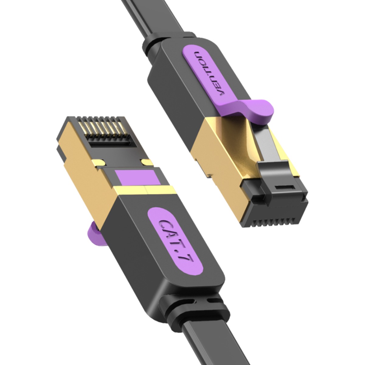 벤션 칼국수형 CAT.7 랜케이블 SSTP 10Gbps, 3m, 1개 10,900원