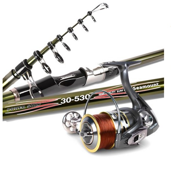 바다 민물 원투 낚시대 530 릴세트원투대 161,300원