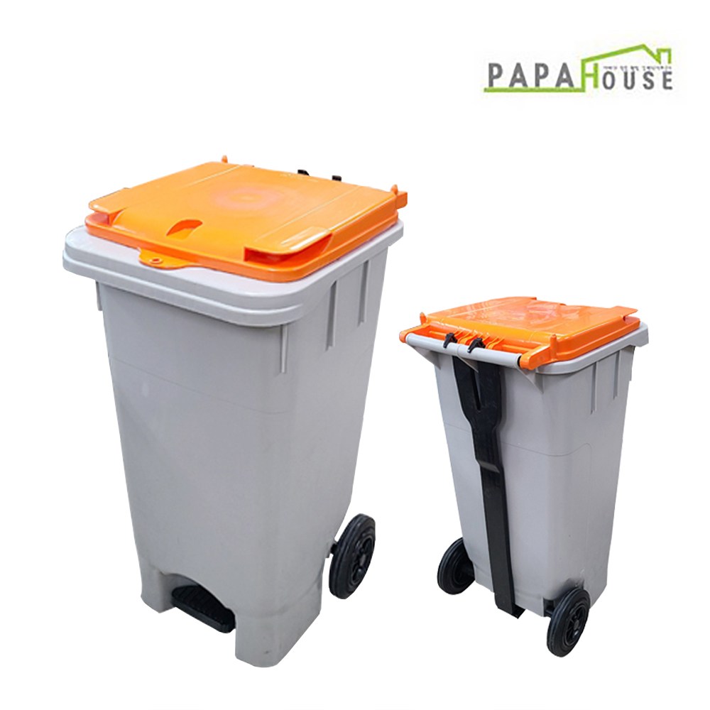 파파하우스 국산 업소용 폐달형 음식물 분리수거함 120L 음식물쓰레기통 83,000원