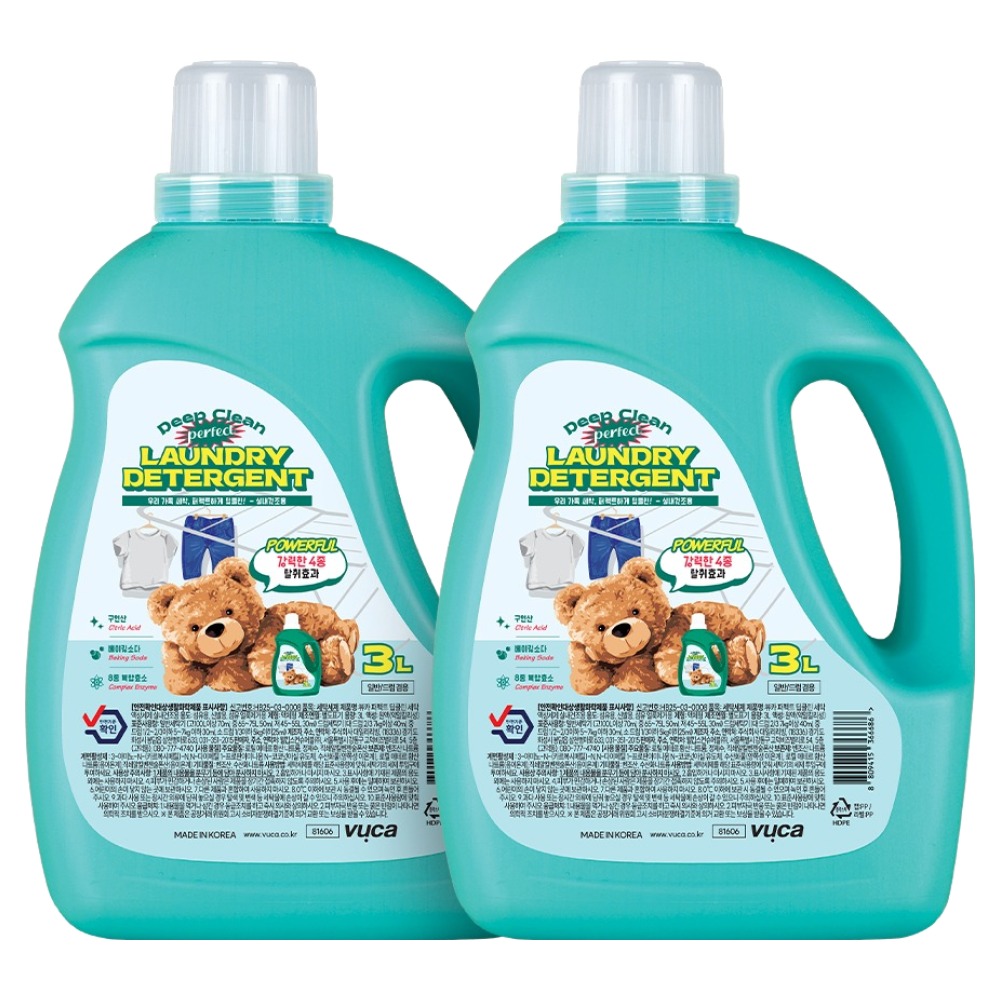 뷰카 퍼펙트 딥클린 세탁 액상세제 실내건조용 본품 14,900원