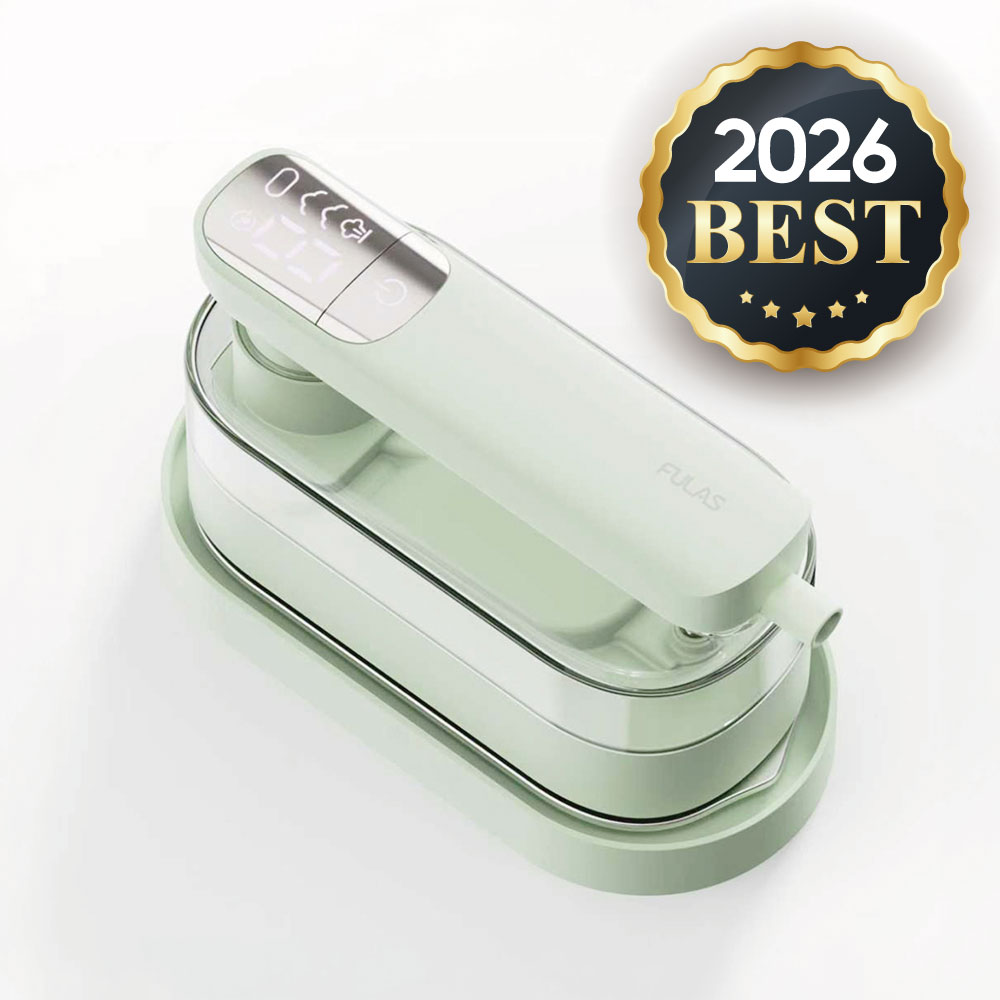 [26년 신제품 / 백화점 입점]풀라스 2in1 접이식 휴대용 핸디형 스팀다리미 1위 여행용 미니 가정용 터보 핸드 핸디 스팀 다리미 초경량 의류 clothes steam iron, 민트, FL-IR2000 70,990원