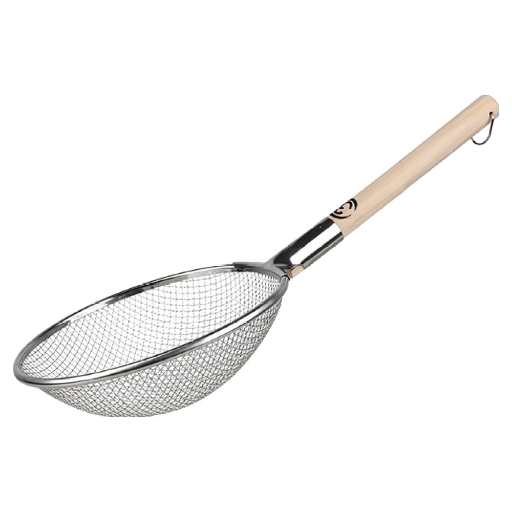 플라라 업소용 나무 손잡이 굵은망 튀김 건지기, 1개 13,700원