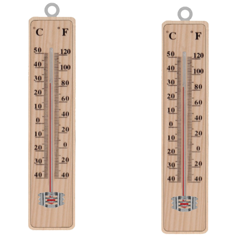 원목 온도계 A타입 -중형, 단일색상 1P+1P, 1세트 5,400원