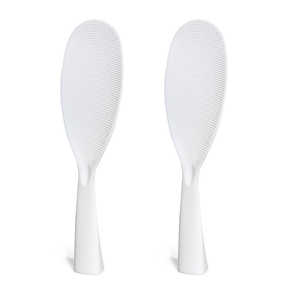 국내생산 밥알이 잘 달라붙지 않는 스탠딩 롱 주걱 스탠딩밥주걱, 화이트, 2개 5,500원