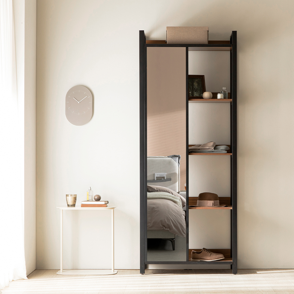 웰퍼니쳐 카이 드레스룸 철제 시스템 행거 거울선반형 방문설치 315,000원