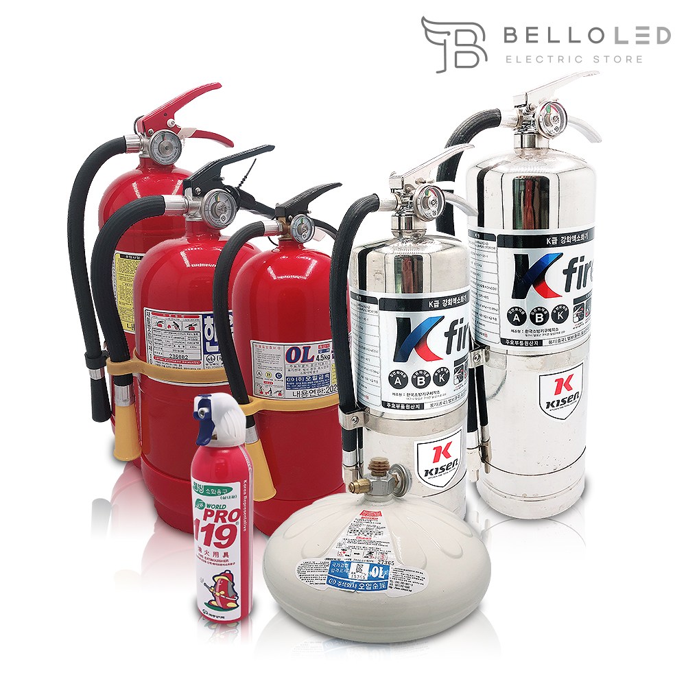 동성바텍 오일전기 K급 소화기 간이소화기 분말소화기 3.3kg 3L 4L 3kg 가정용 주방용 휴대용, 1개, 혼합색상 74,400원