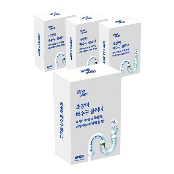 원샷 초강력 배수구 클리너, 120g, 1개 10,450원