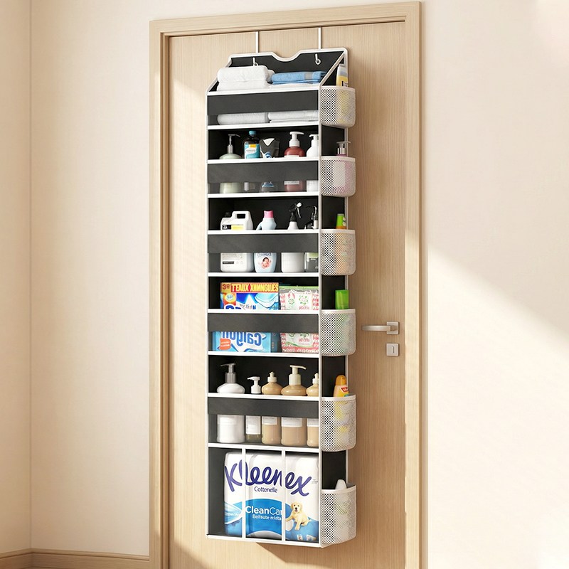 돌아라 패브릭 문걸이 수납 선반 6단 수납포켓 걸이식 문뒤 수납장 29,800원