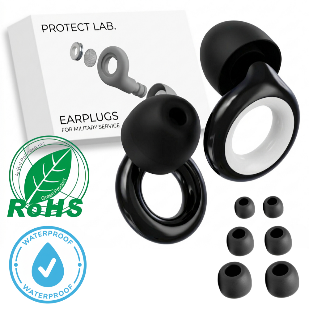 프로텍트랩 조교용 군대 귀마개 훈련소 사격용 수면 소음차단, 1개, 1쌍 17,700원