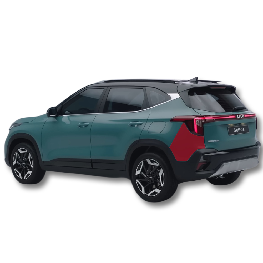 스킨엑스 더 뉴 셀토스 페이스리프트 (8) 리어범퍼사이드 뒷범퍼 PPF 차량보호필름, 1개 48,000원