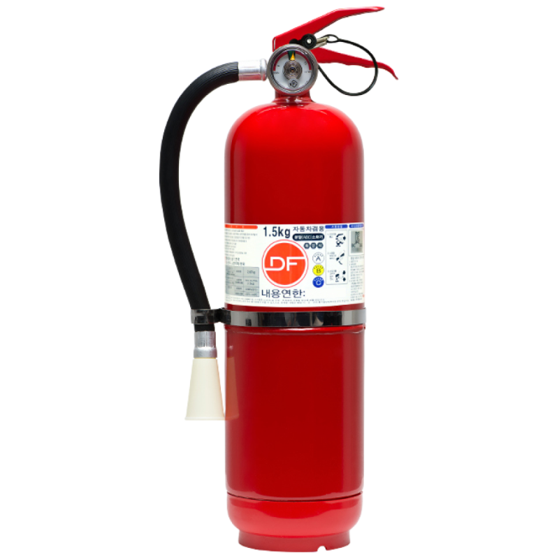 오일금속 차량용소화기1.5Kg ABC분말소화기 자동차겸용 국산 22,900원
