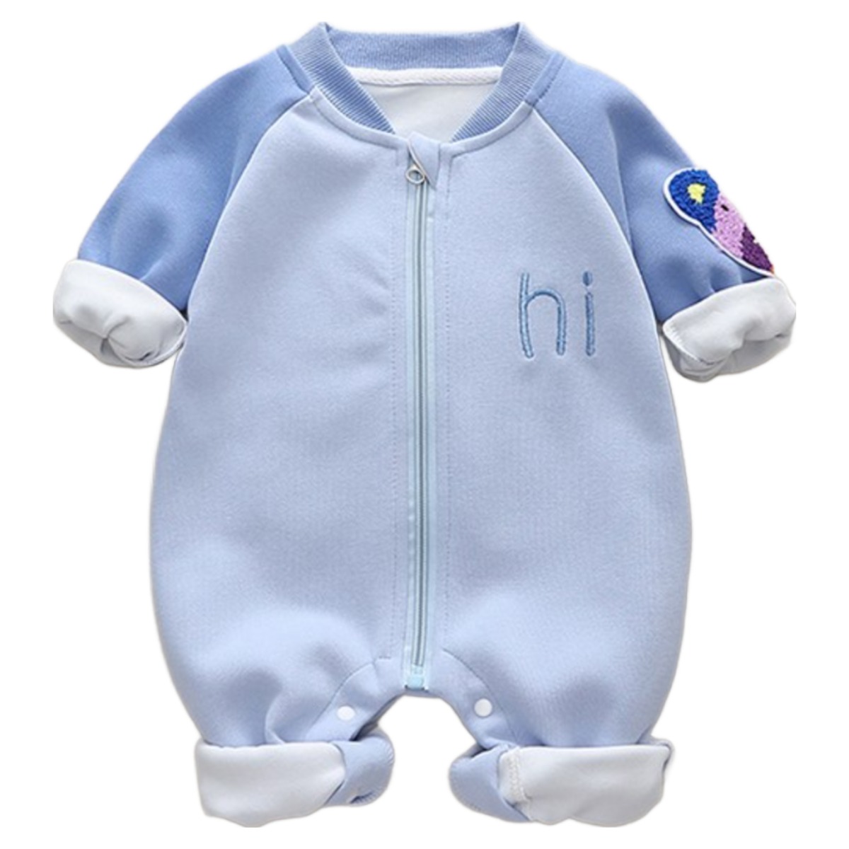 몽실이 무지개곰 집업우주복 유아용 아기 외출복 돌선물 백일선물 20,900원