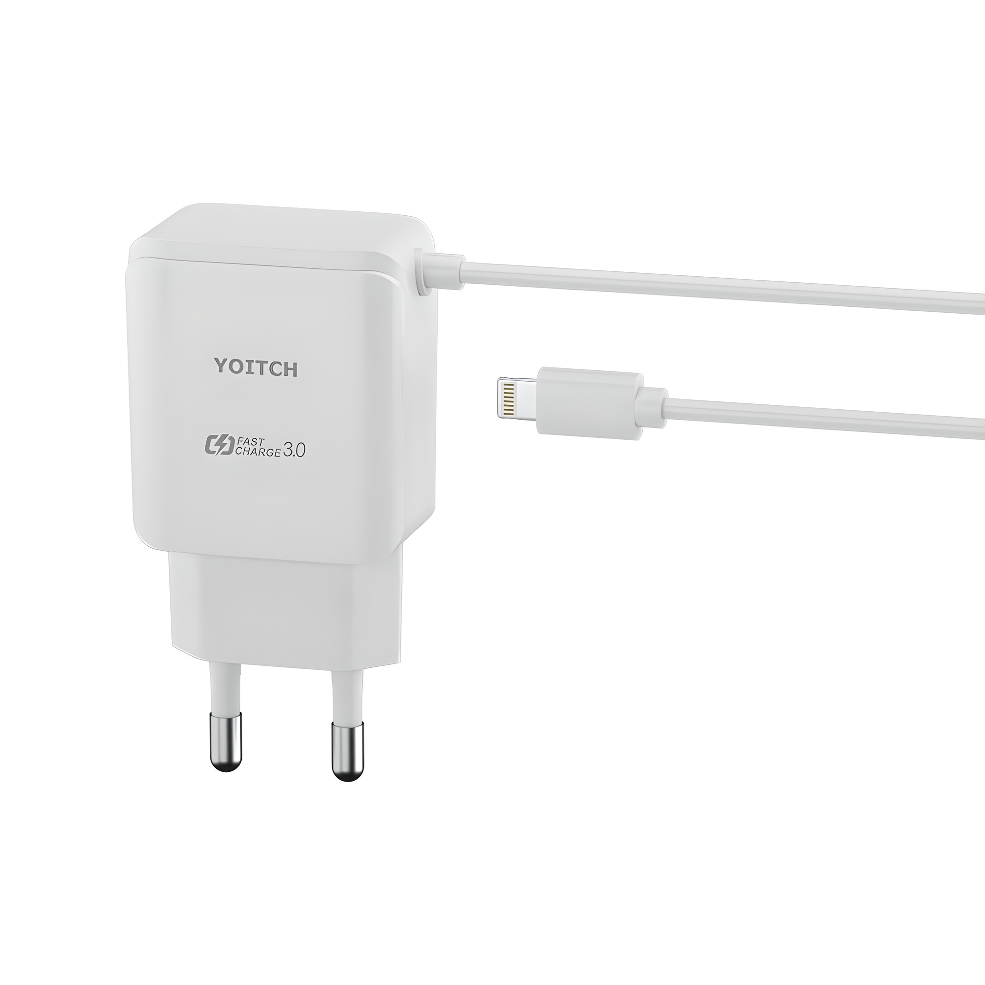 요이치 라울 2세대 18W 일체형 고속충전 케이블 8핀, 화이트, 1개 7,900원