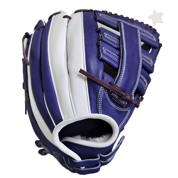 야구 경기 훈련 연습 천연소가죽 외야수 포지션 전문 글러브 내구성 우수 웨빙, ONE_ONE, 1개 168,460원