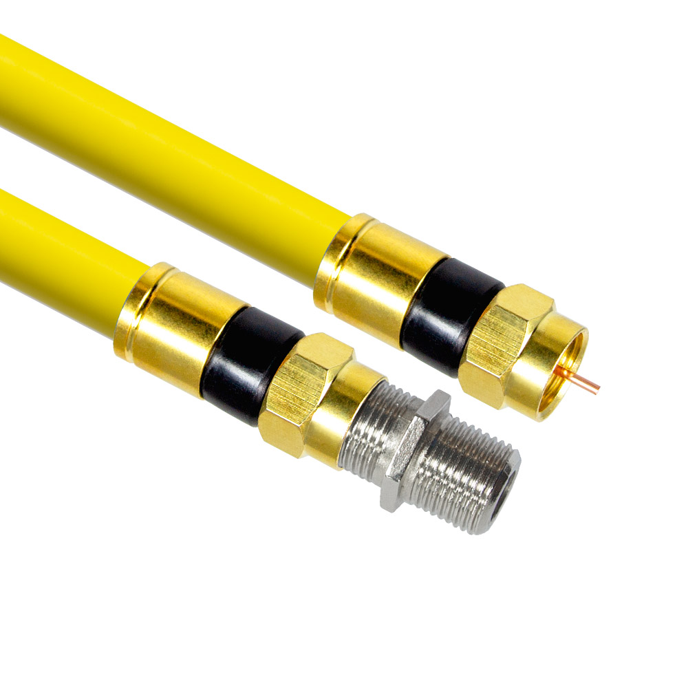 마하링크 국산 골드 고급형 RF 안테나 옐로우 5C 연장 동축 케이블 50M MLZ-GRAY500, 단품, 1개 100,000원