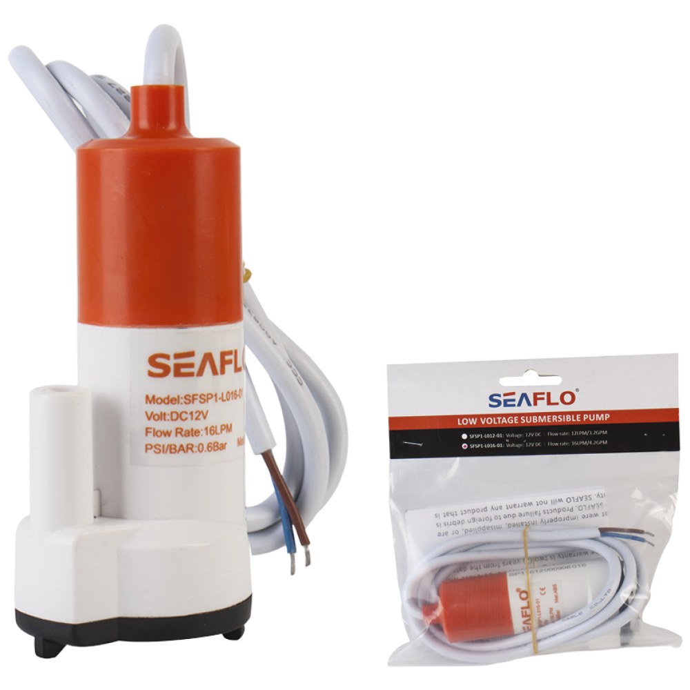 씨플로 저전압 미니 수중펌프 16LPM 12V SFSP1-L016-01, 단품, 1개 24,000원