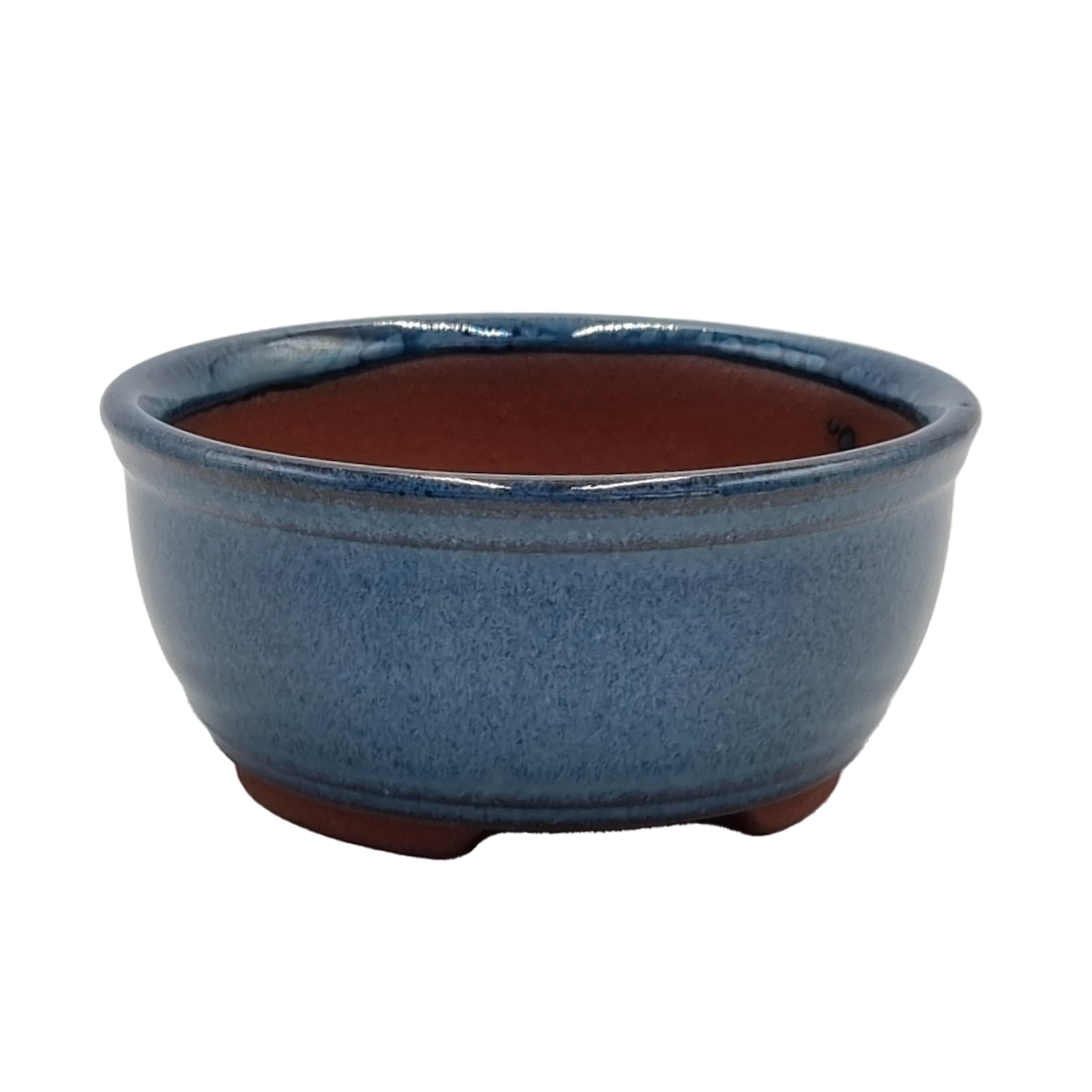 가든그린 원형 분재 화분 Y-087 유약분 다육이 분갈이 토분 소형 빈티지 인테리어 8,500원