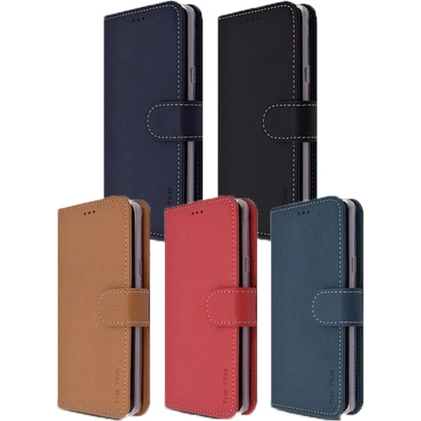 갤럭시점프 케이스 스티치 5포켓 수납 다이어리 가죽 지갑 플러스 더타임 16,900원