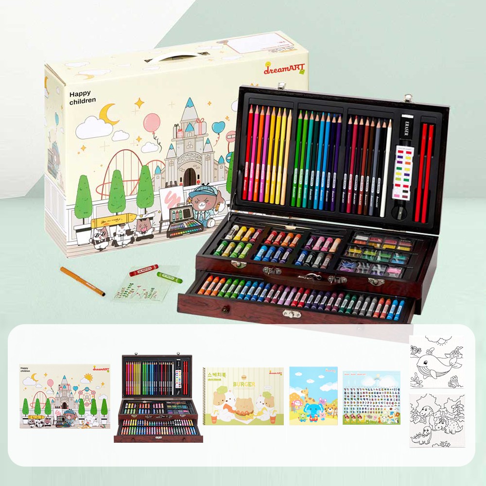 어린이선물 유아 어린이 초등학생 생일선물 추천 색연필 크레파스 미술세트 선물세트 쿠팡 단독 구성, 1박스, 1색 63,800원