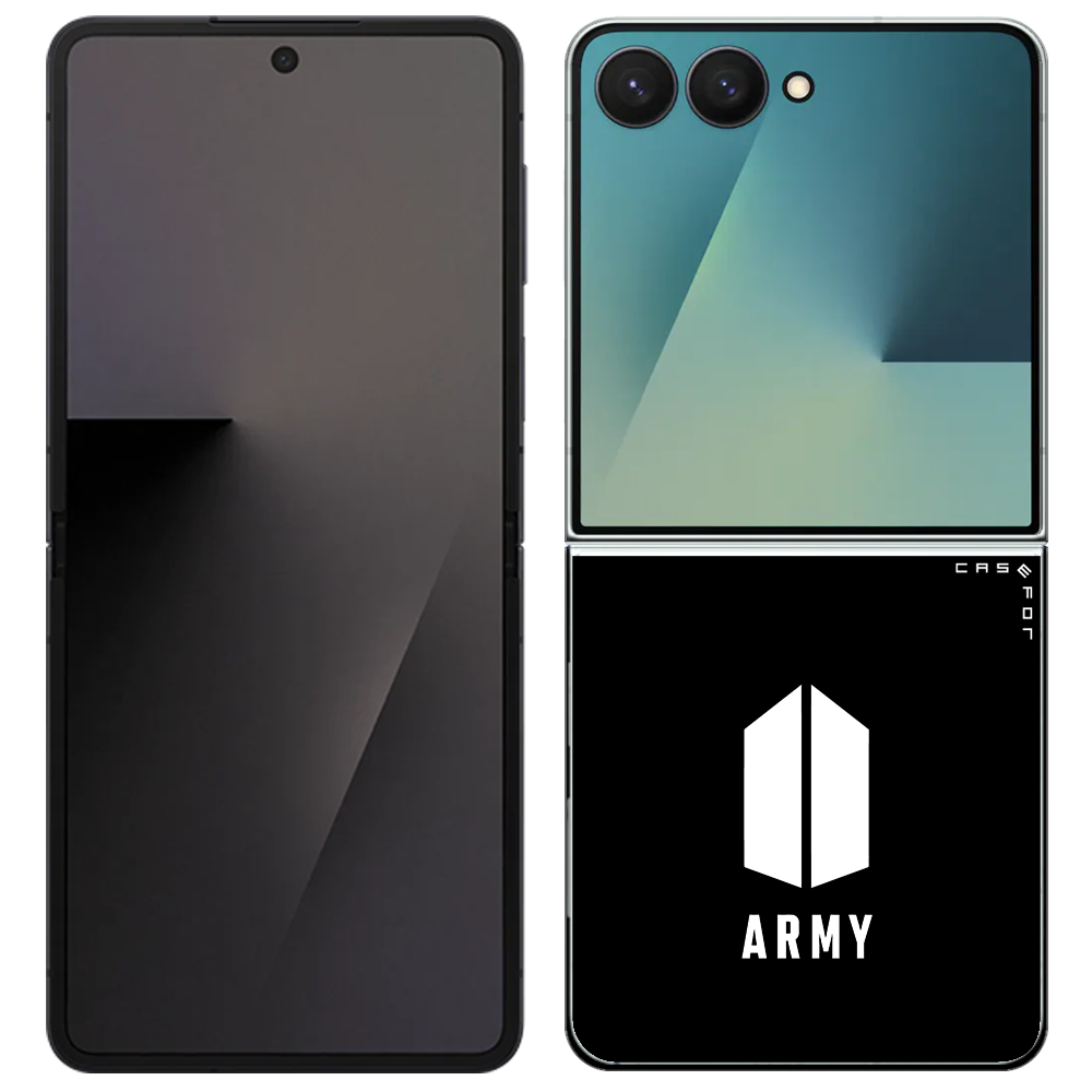 케이스포 BTS 아미 프린팅 크리스탈 클리어 쉴드 케이스 22,000원