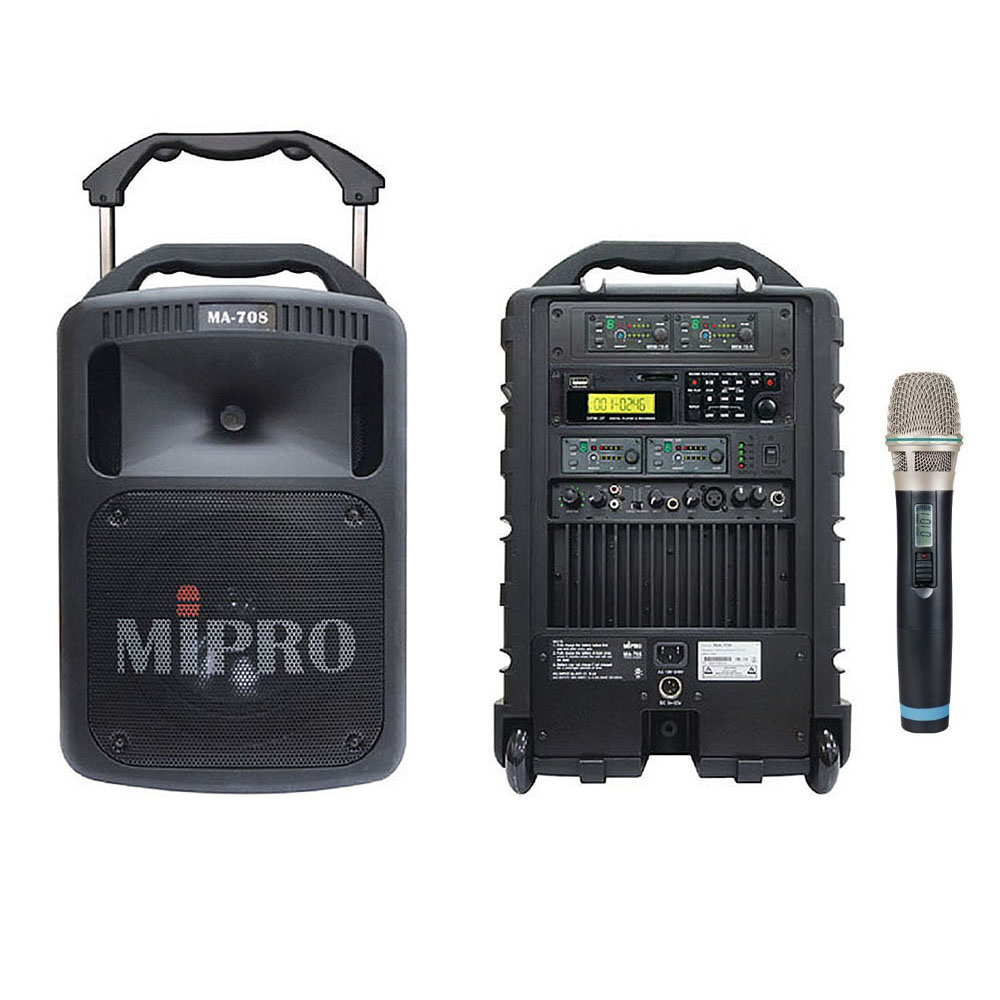 미프로 충전식 앰프 스피커 MA-708Mplus 블루투스 이동식 충전식 행사용 1채널 무선 핸드 핀 마이크 [수입정품] 2,040,000원