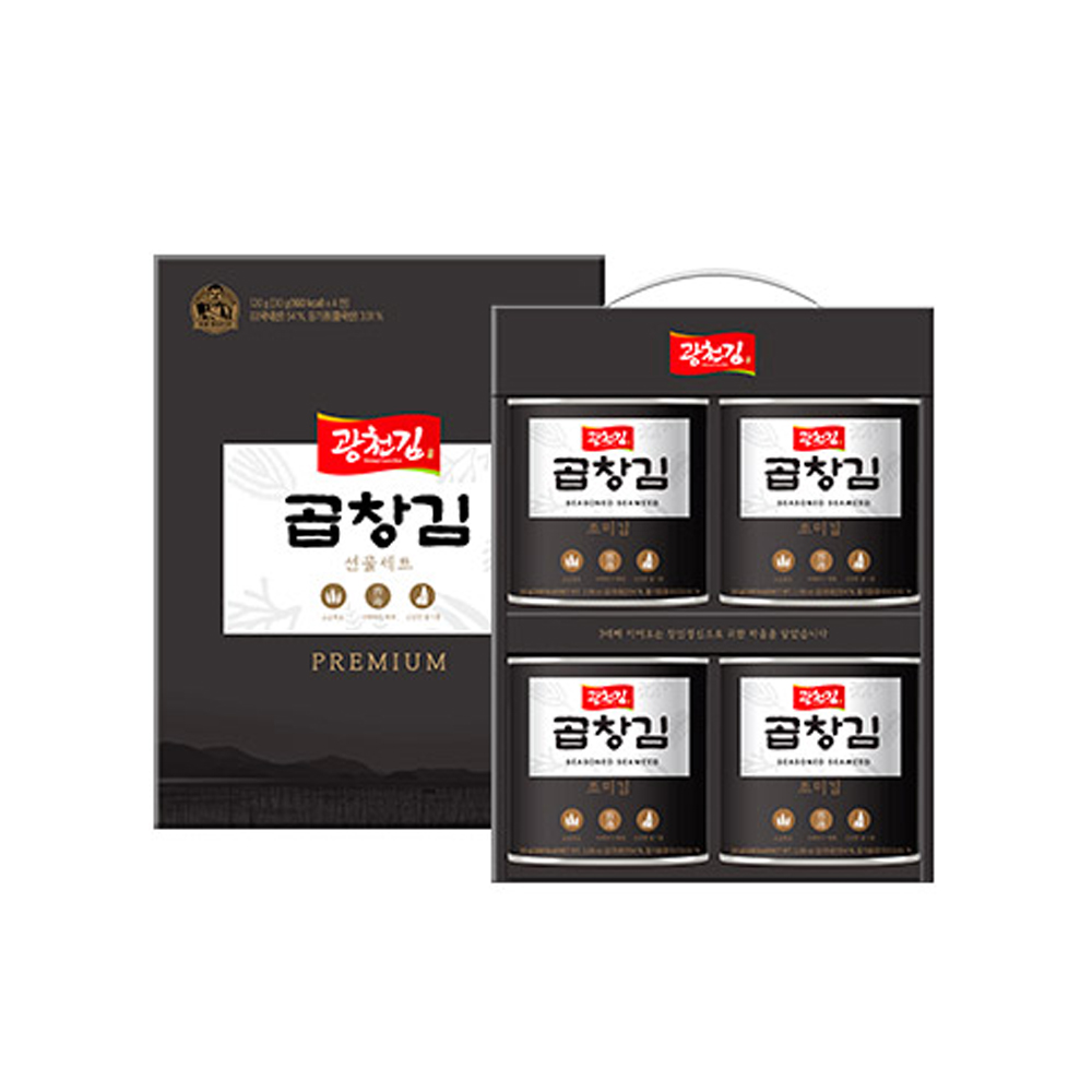 광천김 곱창캔김 30g x 4p 선물세트 26,890원
