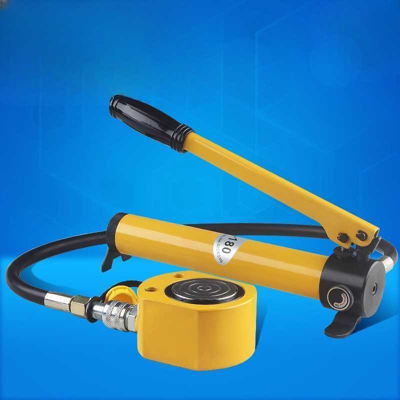 10톤 쇼트램 유압램 쟈키 펌프 10T 자키 11mm 수동 유압자키 센터홀램 64,200원