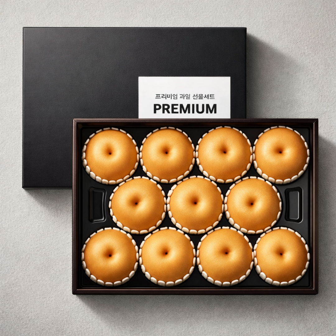 명품청과 신고 배 햇배 대과 7.5kg 프리미엄 선물세트, 1개, 7.5kg (11-12과) 92,000원