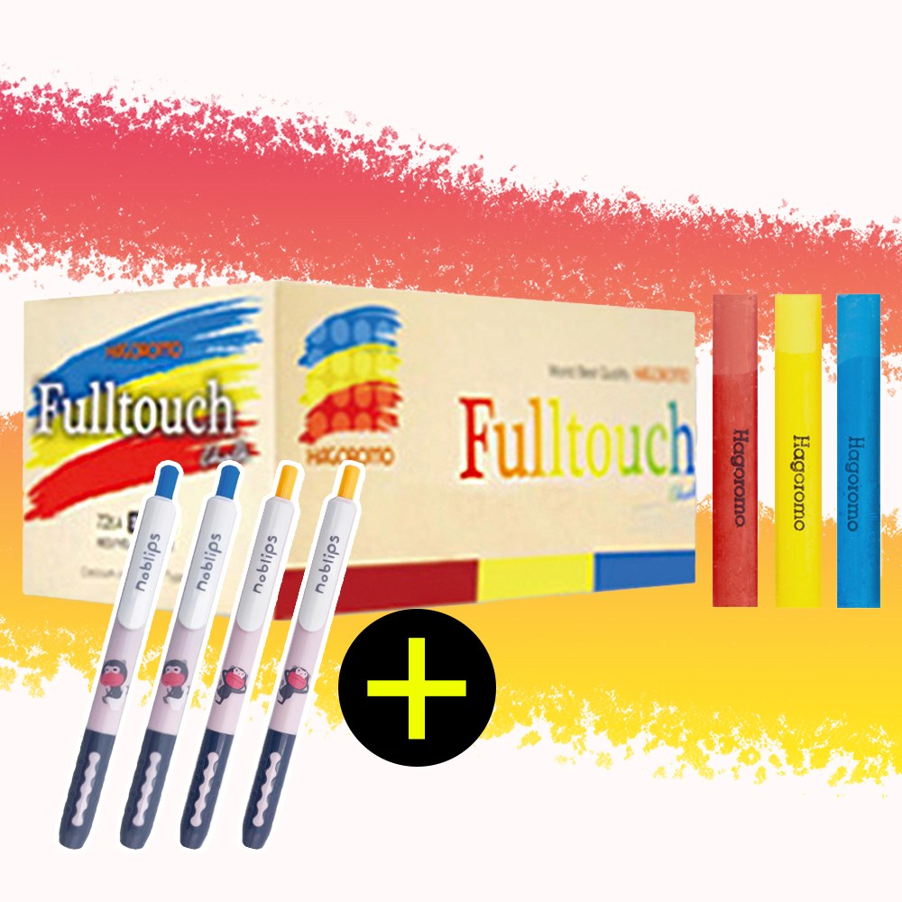 하고로모 풀터치 탄산분필 3색 혼합 72본 세트 FC729-3L 분필세트 선생님분필 +노블립스 형광펜 증정 25,900원