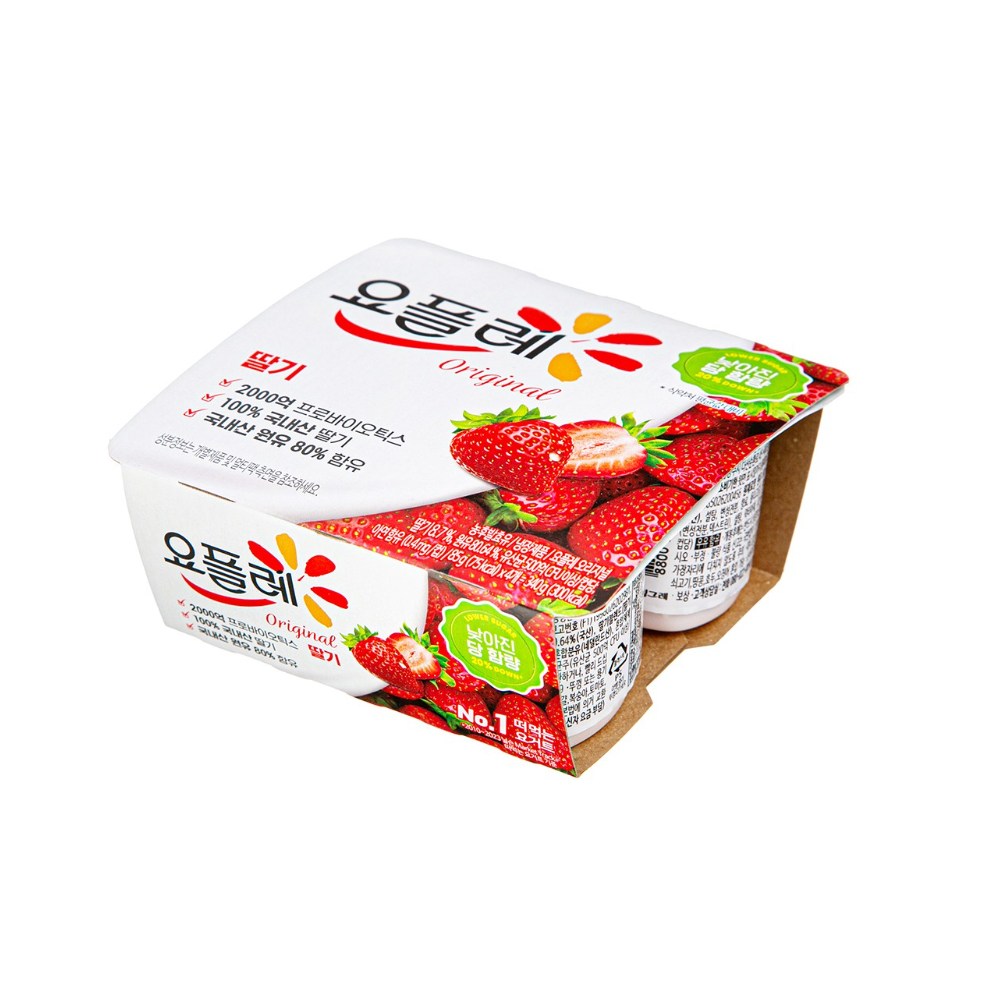 빙그레 요플레 딸기 라이트 요거트 유치원 어린이집 간식 29,530원