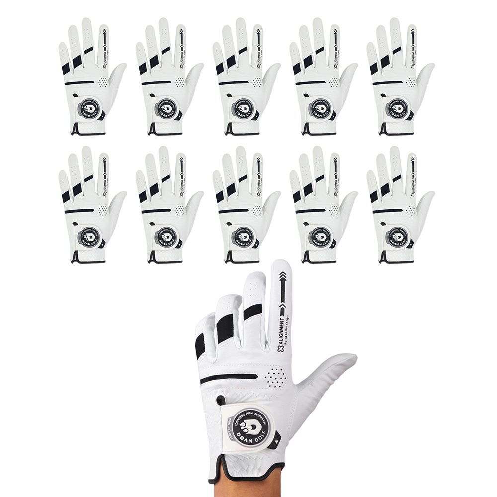 땀골프 남성용 논슬립 골프장갑 왼손용, 혼합색상, 10개 44,550원