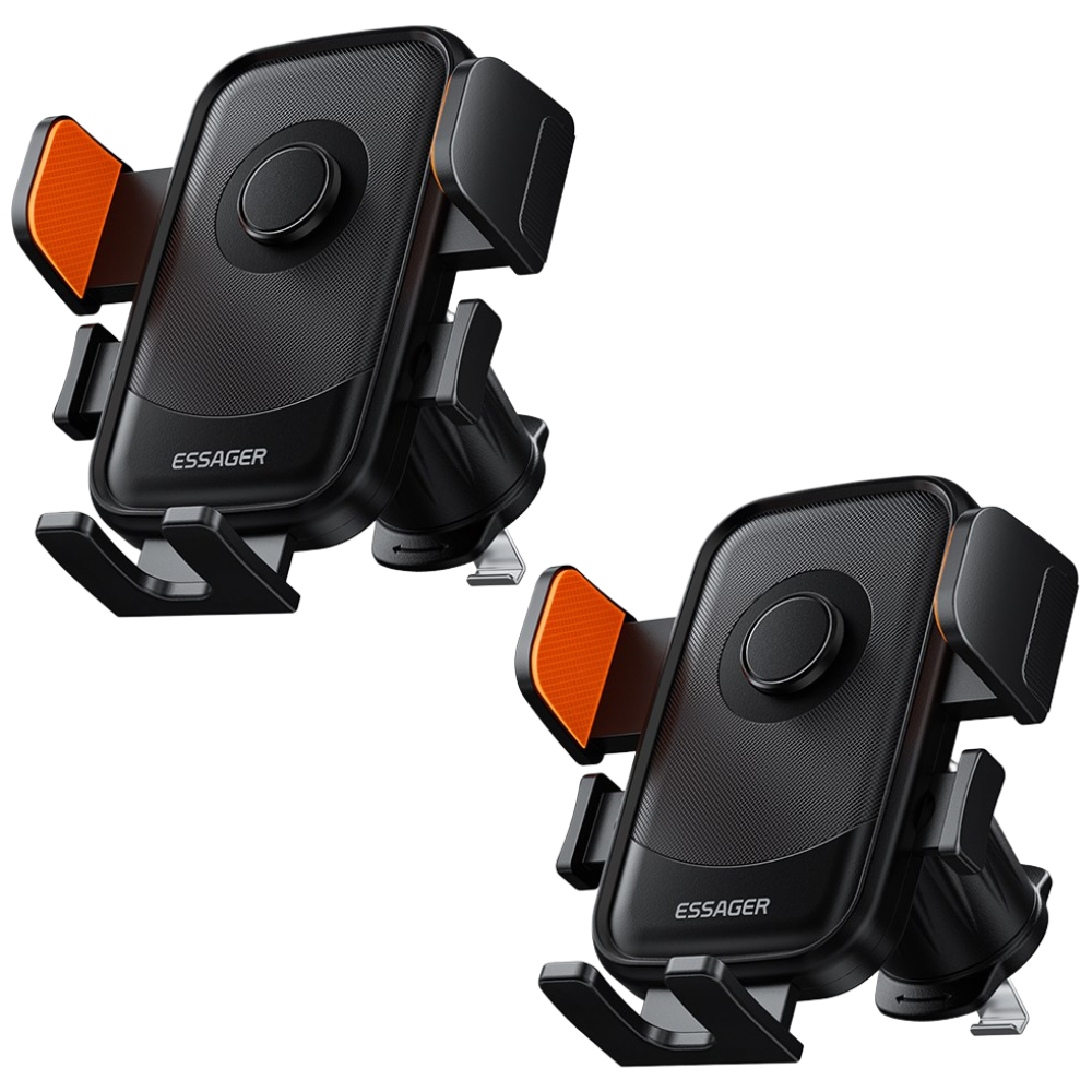 Essager 송풍구 차량 핸드폰거치대, 블랙, 2개 31,450원