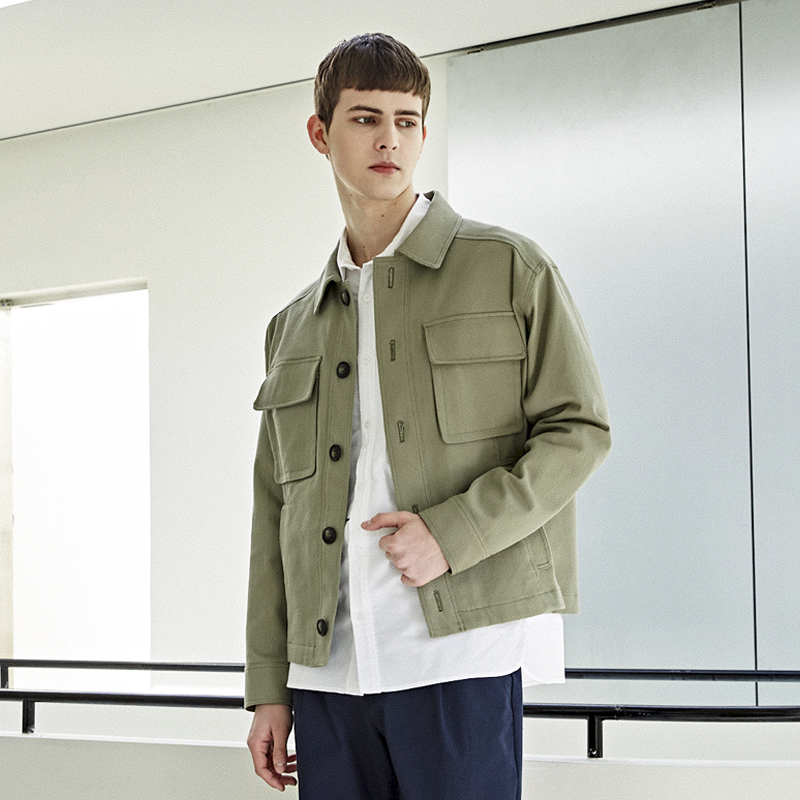 커스텀어스 남성용 와일드 TWILL 스판 트러커 자켓 CXS23SWJK291 111,060원