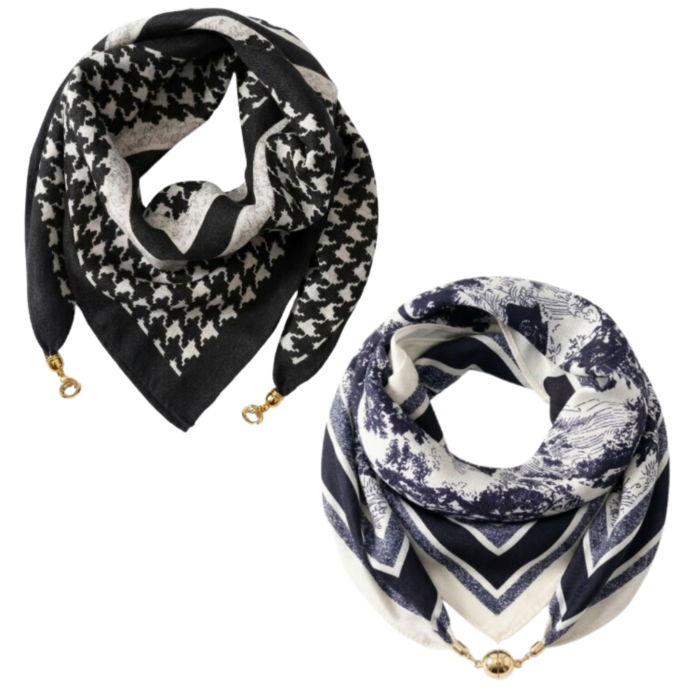 레드에셋 여성 스카프 자석단추 1+1 17,900원