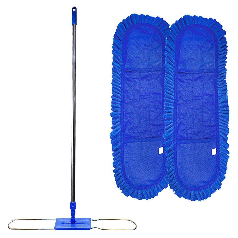 월드크린 리스킹 물걸레 적색 90cm x 2p + 프리미엄 판자루 세트, 1세트 27,700원