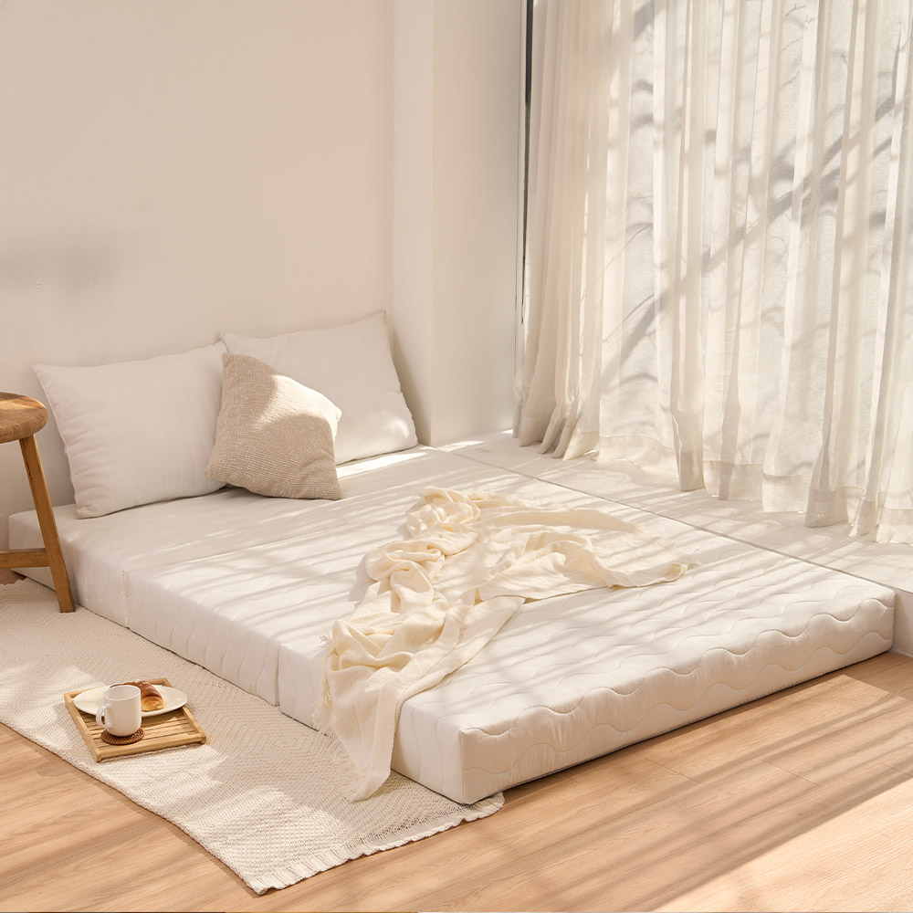 리브맘 허리엔 3단 접이식 탄탄 매트리스 토퍼, 아이보리, 8cm 59,900원