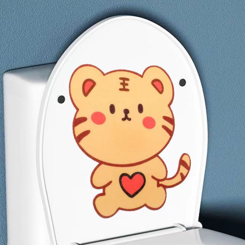 슈리팜 동물캐릭터 탈취제 스티커 실내 인테리어 향기패치, 호랑이, 2개 6,000원