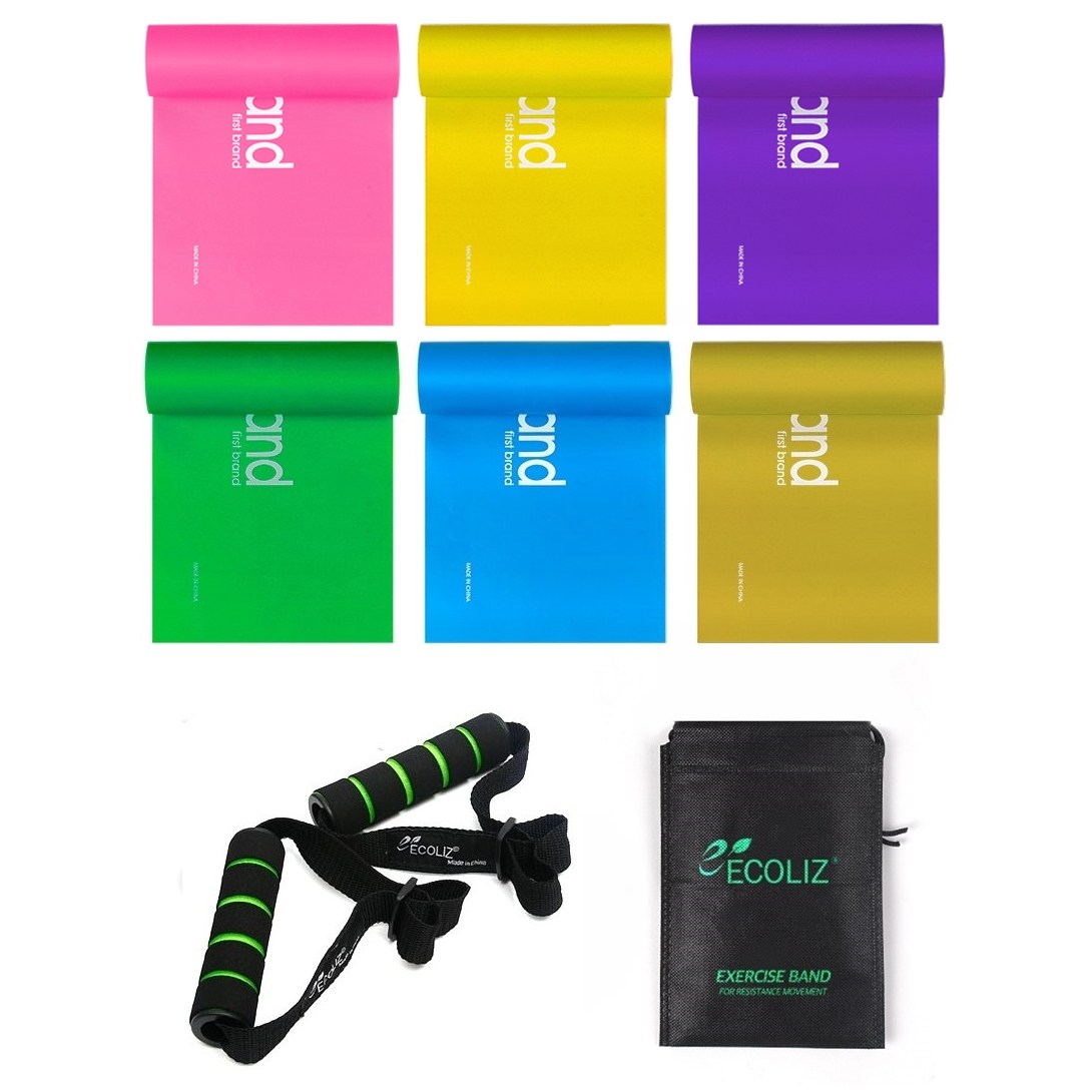 에코리즈 엑스사이즈 밴드 프리미엄 6종+손잡이 세트 18,900원