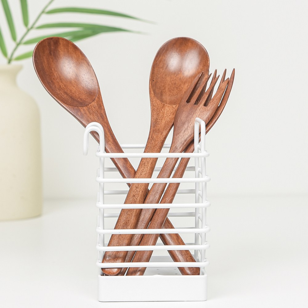 모든집 304 스텐 물빠짐 싱크대 주방 걸이형 수저통 꽂이 정리함 연마제NO 10,900원