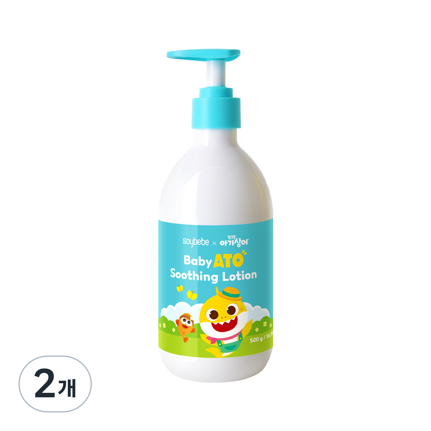 소이베베 베이비 아토 수딩 로션 (핑크퐁) 신생아 아기 유아 수분 태열 보습 24,800원