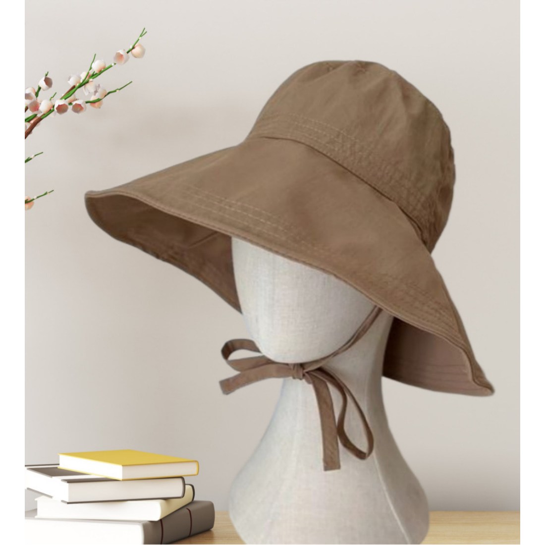 세일왕 여성 버킷햇 빅사이즈 넓은 챙 모자 벙거지 18,900원