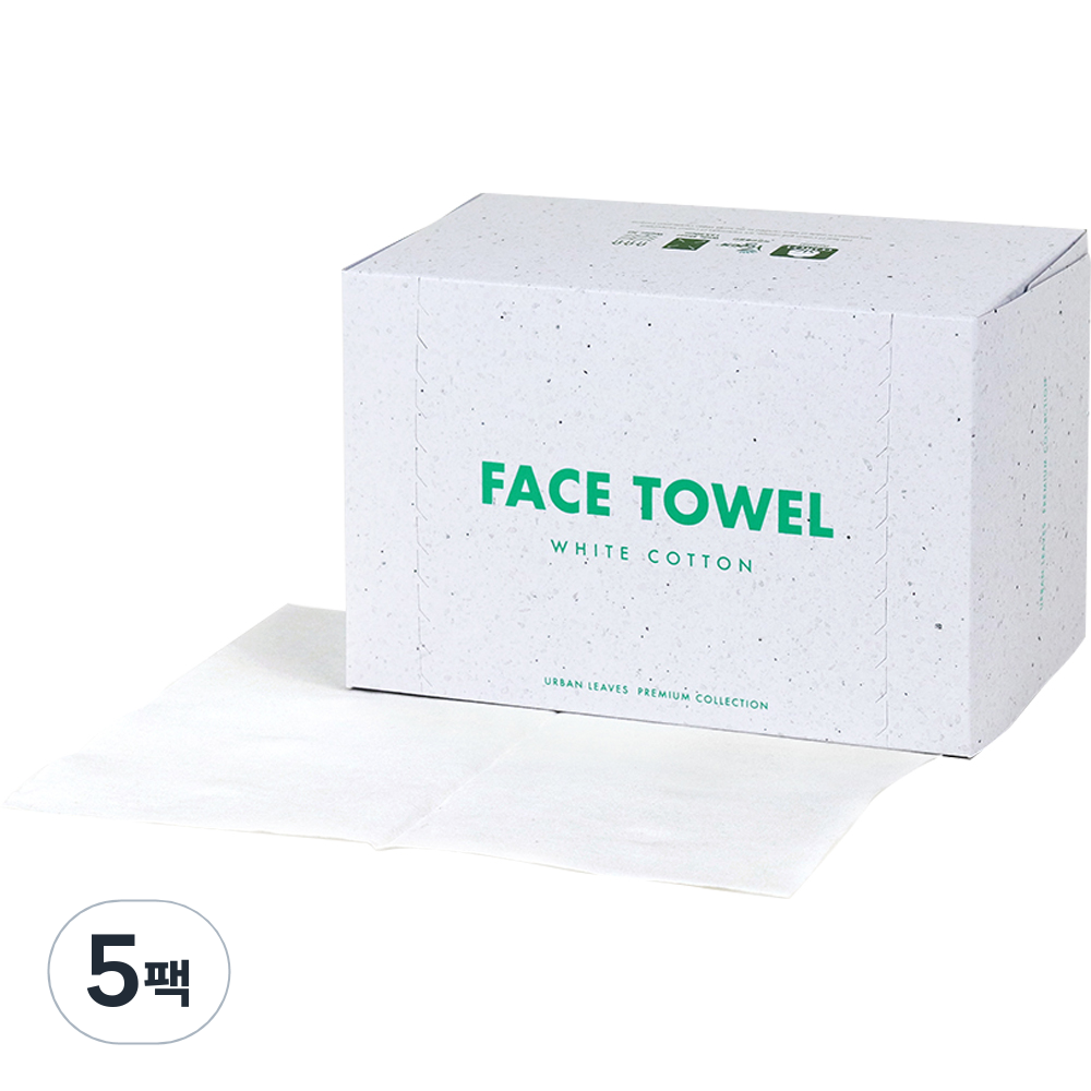 [비건뷰티] 어반리브즈 순면 페이스 타올 화이트 26,110원