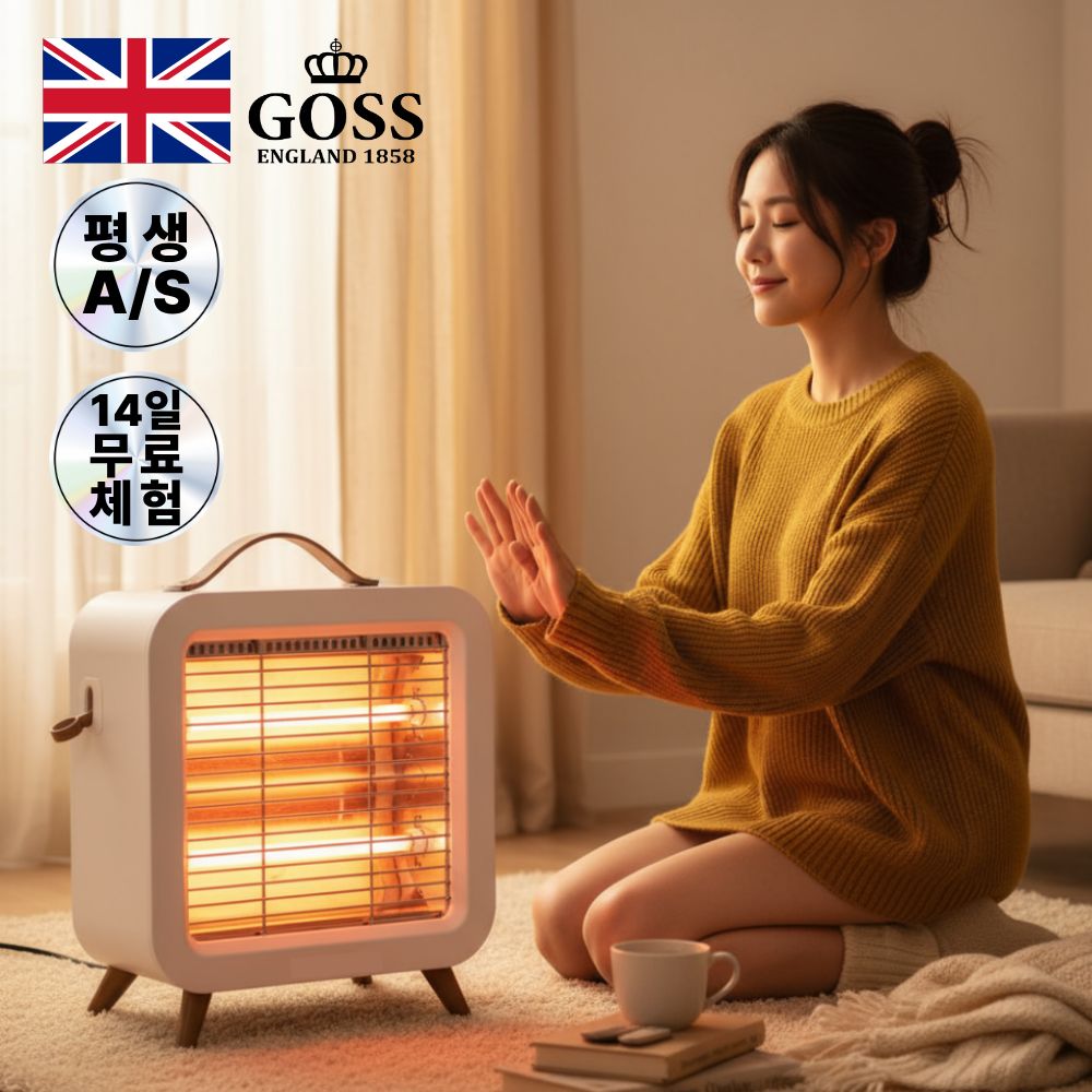 400W 레트로 캠핑용 난로 사무실 미니 전기 히터, WH 27,900원