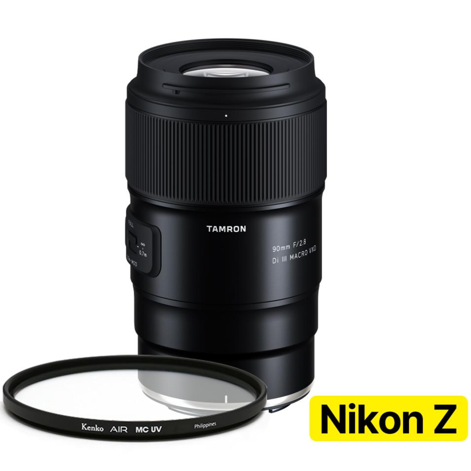 [지금사면 무상보증 3년] 탐론 90mm F/2.8 Di III MACRO VXD F072Z 니콘 Z렌즈 + 겐코 AIR MCUV 67mm, 단일상품 1,059,000원