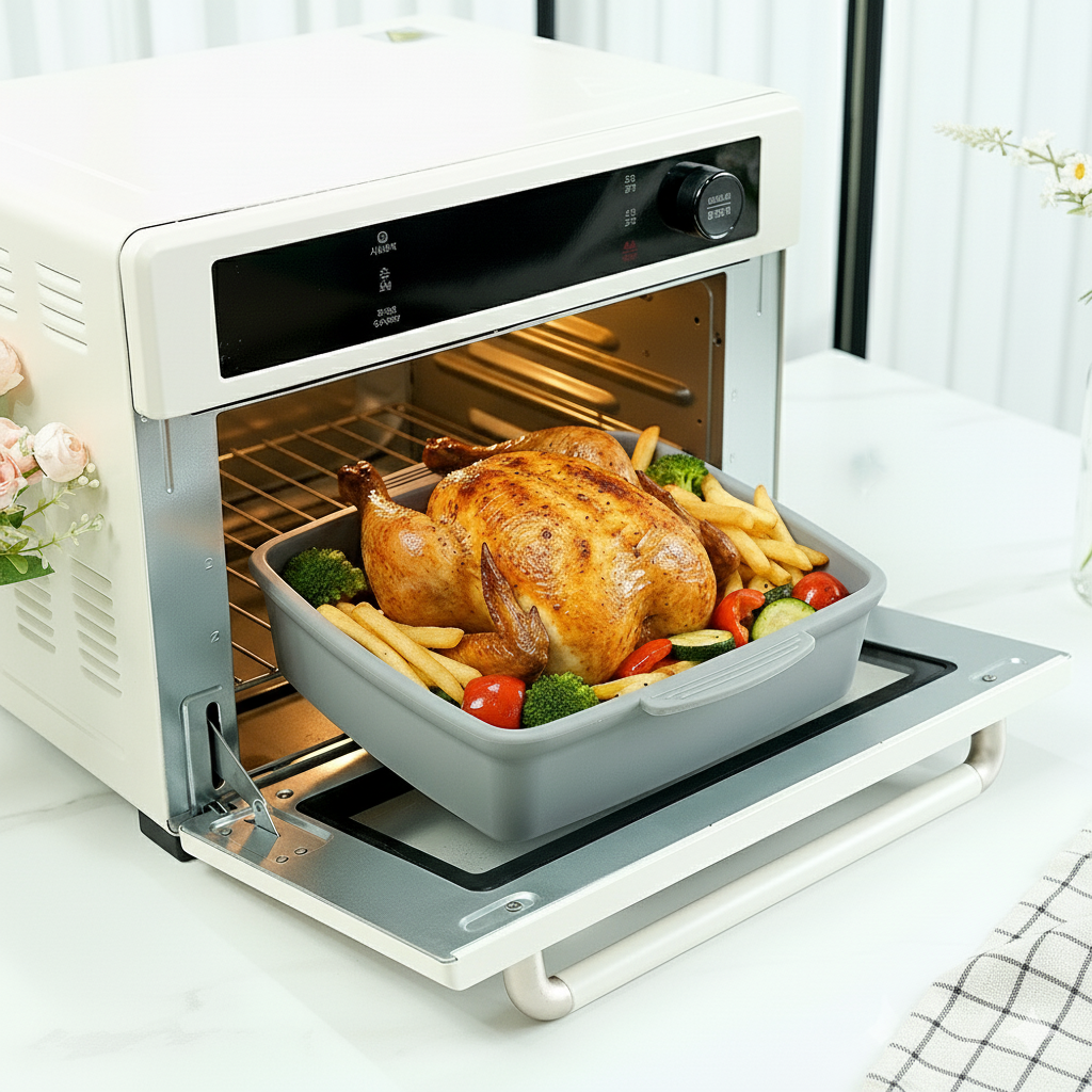 소노리떼 국산 실리콘 특대형 에어프라이어팟 오븐 전자레인지 사각 용기 12,900원