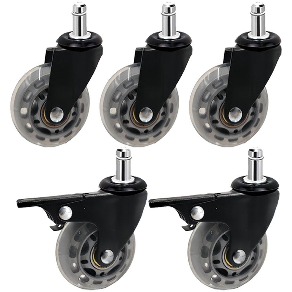 엠파이어 무소음 2중 베어링 고급형 바퀴 회전 RH25R11 3p + 브레이크 RH25R11BK 2p 세트 15,000원