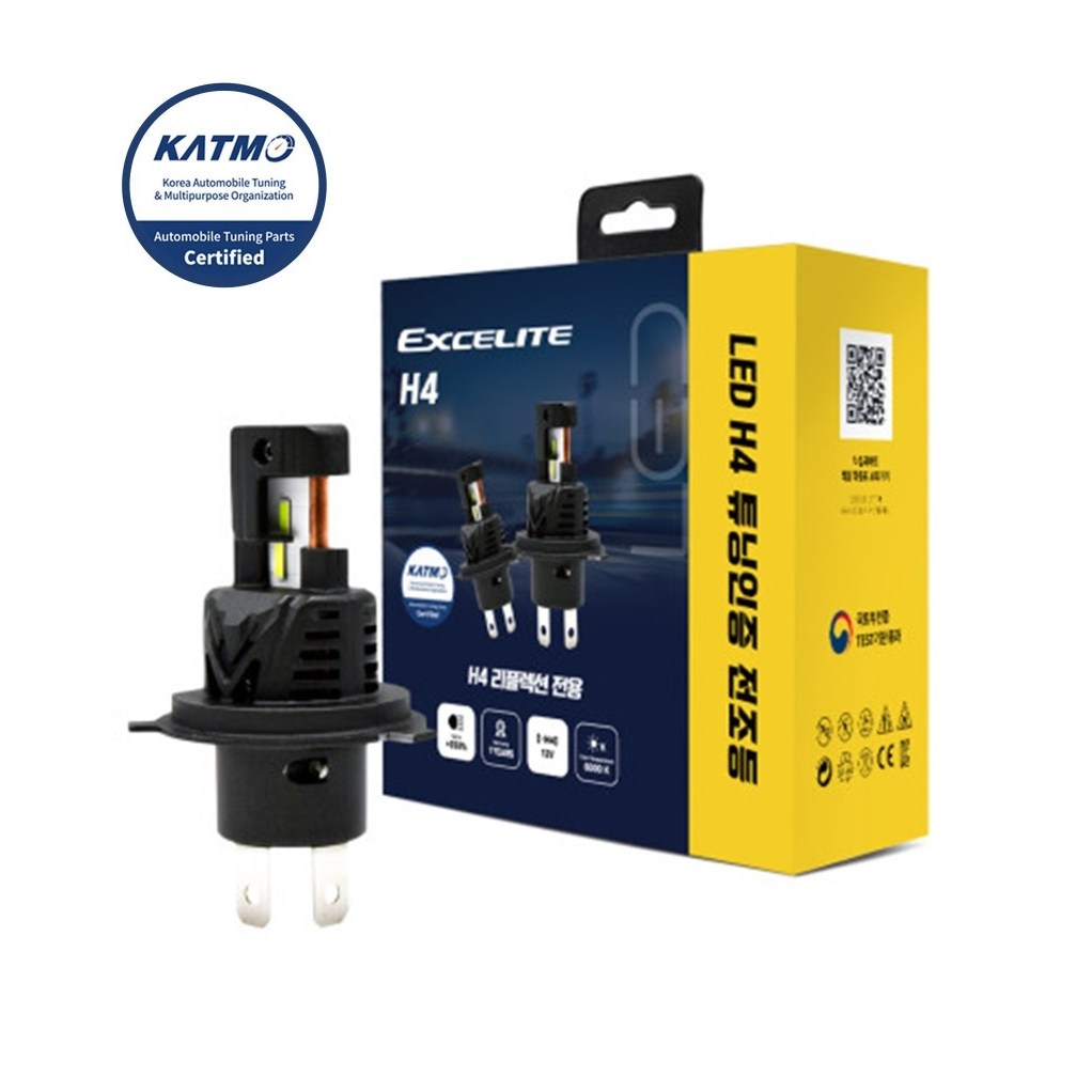 마이티(15년~) H4 24V 합법인증 LED 전조등 램프/전구 엑셀라이트 블루라벨 리플렉션/반사판/클리어타입 129,000원