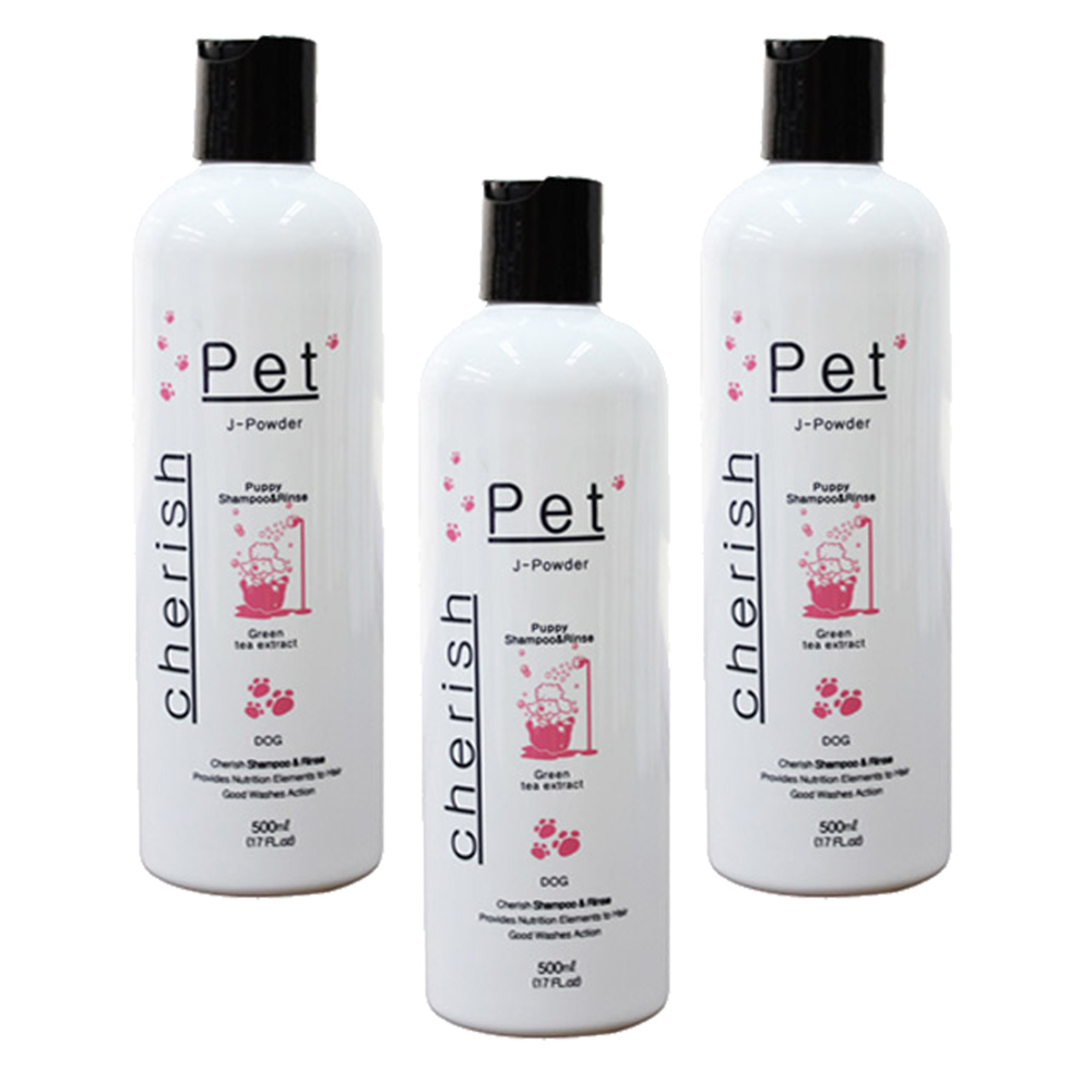 체리쉬 강아지 퍼피 샴푸 린스 겸용 15,500원