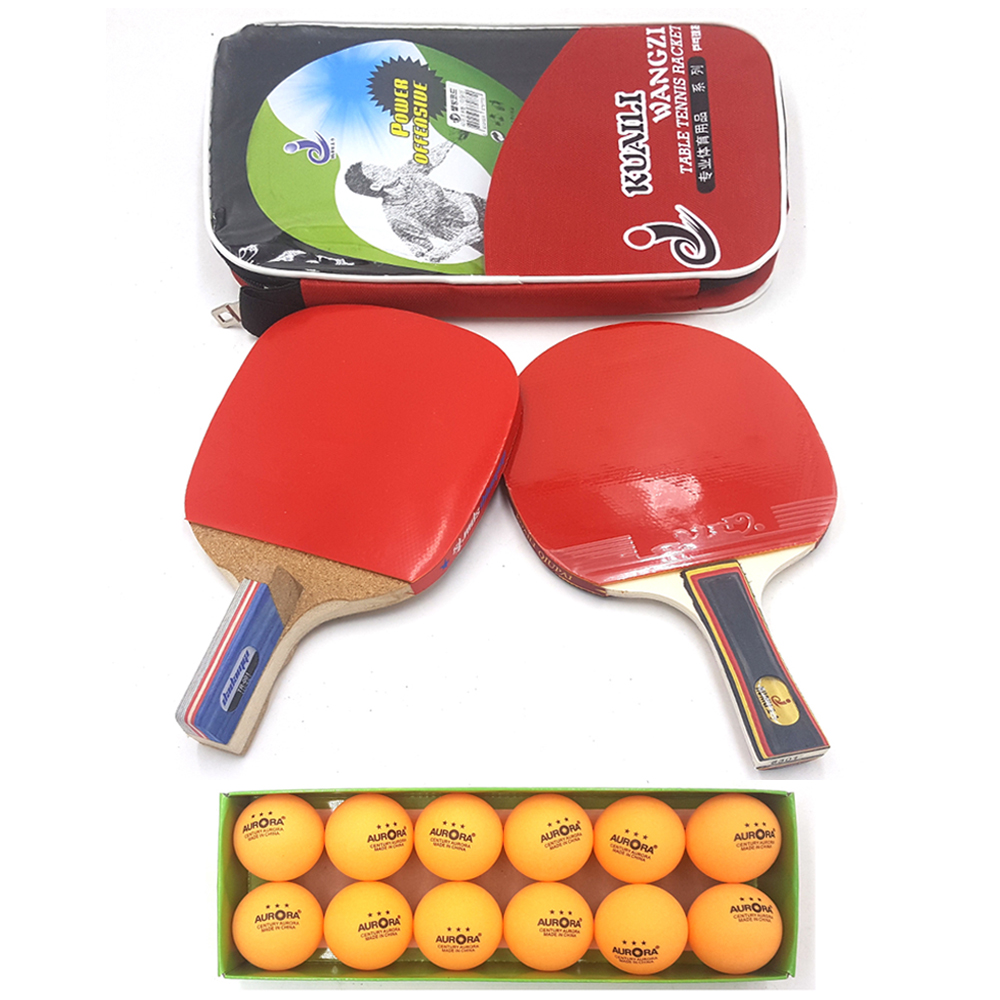 다담기 혼합형 탁구라켓 2p + AURORA 3성 탁구공 12p 세트상품 17,150원