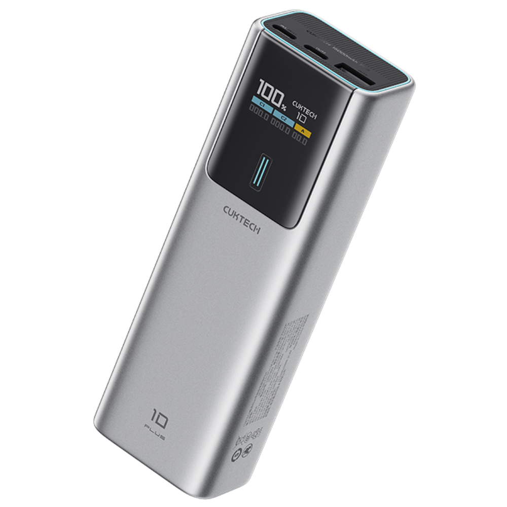 쿡테크 10 파워뱅크 PLUS 15000mAh 100W 고속 충전 / 삼성 45W 보조배터리/여행용 기내반입, 그레이, PB150P 65,900원